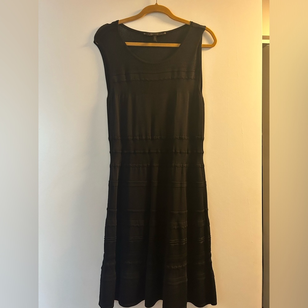 BCBG Maxazria black a line dress